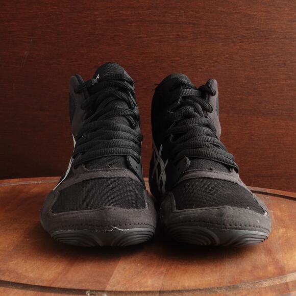 Asics Wrestling Shoes Mens SZ 11.5 Wide Black Snapdown 4 Athletic Sports Boxing - Picture 3 of 14